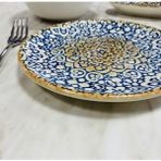 Bonna Porselen Alhambra Serisi 6’lı 19 cm Tatlı Tabağı Seti