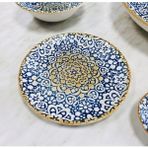 Bonna Porselen Alhambra Serisi 6’lı Tatlı Tabağı 19 cm ALHGRM19DZ