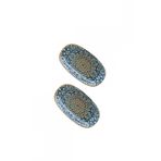 Bonna Porselen Bonna Alhambra 15 cm 2'li Oval Tabak
