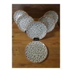 Bonna Porselen Calif Seri 6'lı Tatlı Tabağı 21 Cm Clfgrm21dz