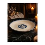 Bonna Porselen Esnaf Line Gourmet Düz Tabak 21 cm-Pasta Tabağı-Tatlı Tabağı-6 'lı