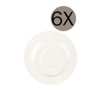 Bonna Porselen Rita Çay Fincan Tabağı 16 cm 6 'lı Takım RIT01CT