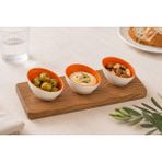 Bonnami 1 Adet Terracota Vanta Premium Porselen Kase 8 cm 60 cc - Modern Sosluk Reçellik ve Mini Sunum Kasesi - 1 Adet Porselen Kase 8 cm 60 cc