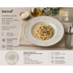 Bonnami Bonna Nacrous Matt Gourmet Porselen Çukur Tabak 27 cm - 400 cc Modern Makarna ve Sunum Tabağı - 1 Adet Nacrous Matt Gourmet Porselen Çukur Tabak 27 cm - 400 cc - Krem - Kahverengi