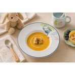 Bonnami Therapy Bloom Çukur Tabak 23 cm 1000 cc Porselen Çorba Servis Tabağı - 1 Adet Çukur Tabak 23 cm 1000 cc - Beyaz