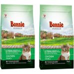 Bonnie 1.5 Kg 2 Adet Sterilised Tavuklu Kısır Kedi Maması