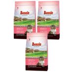 Bonnie 3x1500 gr Kuzu Etli ve Pirinçli Yetişkin Kedi Maması