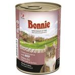 Bonnie 400 gr Dana Etli Sos İçinde Parçacıklı Yetişkin Kedi Konserve Maması