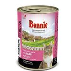 Bonnie 400 gr Kuzu Etli Sos İçinde Parçacıklı Yetişkin Kedi Konserve Maması