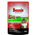 Bonnie Dana Etli Pouch Jelly 100 gr Yetişkin Kedi Konserve Maması