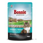 Bonnie Jöle Somonlu Alabalıklı 6x100 gr Kedi Maması