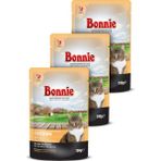 Bonnie Pouch Yetişkin Tavuklu 3x100 gr Kedi Maması