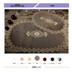 Bonny Home 2'li Lisa Gri Dantelli Çeyizlik Klozet ve Banyo Halısı