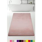 Bonny Home 80x150 CM Elite Pudra Peluş Kaymaz Tabanlı Pufidik Banyo Halısı
