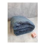 Bonny Home Aurora Antrasit Çift Kişilik Welsoft Peluş Battaniye