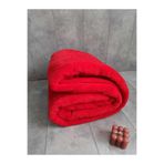 Bonny Home Aurora Kırmızı Çift Kişilik Welsoft Peluş Battaniye 185x220 cm, AuroraBattaniyeÇift