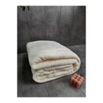 Bonny Home Aurora Krem Çift Kişilik Welsoft Peluş Battaniye, 185x220 cm, AuroraBattaniyeÇift