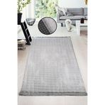 Bonny Home Bubble Gri Spor Saçaklı Mutfak Halısı, 100x600 cm, Kaymaz Taban, Yıkanabilir