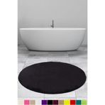 Bonny Home Elite Yuvarlak Banyo Paspası, 100x100 cm, Siyah