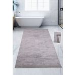 Bonny Home Nova Gri 120X180 Cm Pamuk Kaymaz Taban Peluş Banyo Paspası Büyük Püsküllü Banyo Halısı