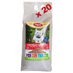 Bonny Nice 20 x 7 lt Doğal Çam Peleti Kalın Taneli Kedi Kumu
