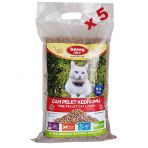 Bonny Nice 5x10 lt Doğal Çam Peleti Kedi Kumu