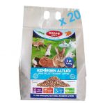 Bonny Nice Doğal Cam Pelet 2 kg 4 lt 20 Paket Hamster Altlığı