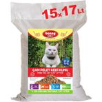 Bonny Nice Doğal Çam Peleti Kedi Kumu 10 kg 20 lt x 15 Paket