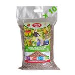 Bonny Nice Organik Çam Pelet Evcil Kuş Kafes Altlığı 5 kg 9 l x 10 Paket