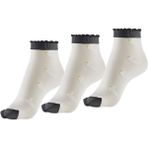 Bonny Silver Koku Yapmayan Duckly Soket Kadın Siyah Gümüş Çorap 3'lü Paket - Standart