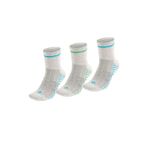 Bonny Silver Koku Yapmayan Koşu ve Yürüyüş Erkek Karışık Soket Gümüş Çorap-3'lü Paket
