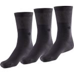 Bonny Silver Koku Yapmayan Soket Erkek Füme Gümüş Çorap 3'lü Paket - 43 - 46