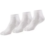 Bonny Silver Mantar Önleyici Parmaklı Patik Erkek Beyaz Gümüş Çorap 3'lü Paket - 40 - 44
