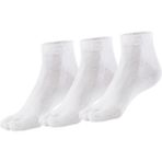 Bonny Silver Mantar Önleyici Parmaklı Patik Kadın Beyaz Gümüş Çorap 3'lü Paket - 35 - 40