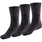 Bonny Silver Soket Erkek Füme Gümüş Çorap 3'lü Paket - 43 - 46