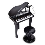 Bontempi | Elektronik Kuyruklu Piyano Mikrofon ve Tabure, Işık Efektleri, 5 Ses, 4 Ritim, 19 Şarkı, 53 x 40 x 32 cm
