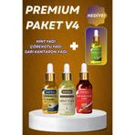Bontia PREMIUM PAKET V4 - 20 ml Hint, Sarı Kantaron, Çörekotu + Avokado Yağı