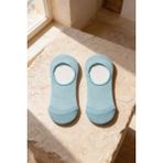 Bony Socks Kadın Basic Renkli Görünmez Babet Çorap Mavi - 35_38 - 300Mavi