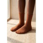 Bony Socks Kadın Koyu Kahve Viskoz Soket Çorap