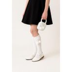 Bony Socks Kız Çocuk Ponponlu Dizaltı Çorap Beyaz - 4