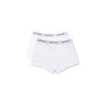 Bony&Katia 2'Li Paket Basic Modal Erkek Boxer Beyaz/Beyaz,L