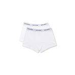 Bony&Katia 2'Li Paket Basic Modal Erkek Boxer Beyaz/Beyaz,S