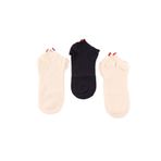 Bony&Katia 3'Lü Paket Çocuk Super Bambu Step Çorap,5-8 Yaş