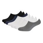 Bony&Katia 7'Li Paket Kadın Sneakers Patik Çorap Siyah/Beyaz/Lacivert/Antrasit,39-42