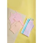 Bony&Katia Kız Çocuk 5 Li Paket Unicorn Taş Baskılı İnce Askılı Atlet Çok Renkli,4 Yaş