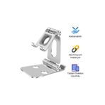 Bood Tt-26 Metal Telefon & Tablet Tutucu | Ayarlanabilir Açılı, Kaymaz Tabanlı, Masaüstü Stand