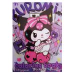 booddie Kuromi Boyama Kitabı Stickerlı & Arka Kapak Kesilerek Maskeli ,16 sayfa Boyanacak Sayfalı
