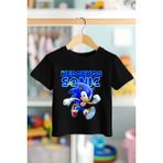 Book OrBook Kirpi Sonic Walks %100 Pamuk Premium Kalite Çocuk Tişörtü (3-12 Yaş) - Siyah - 9 - 10 Yaş