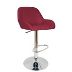 Boombar 9506S0102 Bordo Deri Texas Bar Taburesi