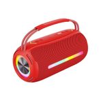 BoomBox Kırmızı X360 20W Bluetooth Subwoofer Fm Radyolu Hoparlör